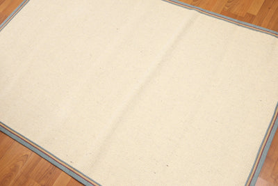 4' x 6' Contemporary Boho 100% wool Area rug 4x6 Beige - Oriental Rug Of Houston