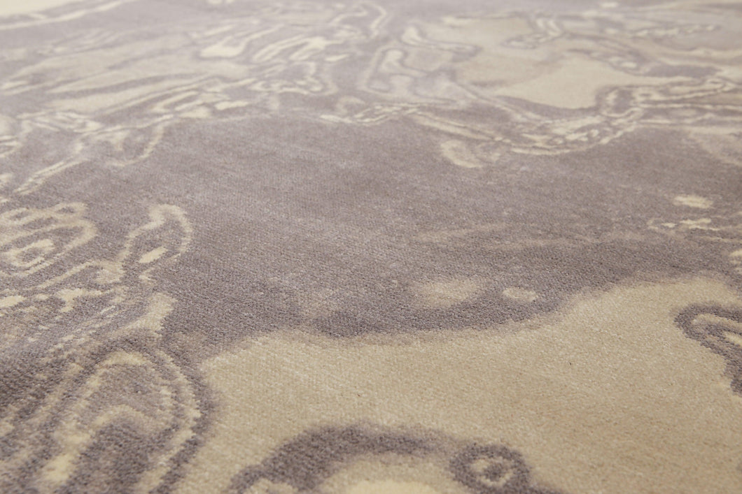 8' x 10' Modern 100% Wool Oriental Area rug 8x10 ft Gray - Oriental Rug Of Houston