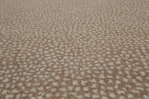 3'2' x 6'5" 100% wool area rug runner Beige - Oriental Rug Of Houston