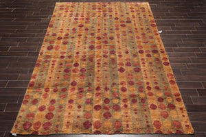 9' x 12' Hand Knotted 100% Jute Thick Pile Oriental Area Rug Modern Tan