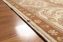 Handmade Hand knotted Traditional Oriental Area rug wool New Beige 9' x 12' - Oriental Rug Of Houston
