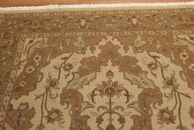 6' x 9' New Hand knotted Wool Oriental Area Rug Beige