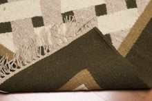 5' x 7' Hand woven Vintage Afghan Kilim 100% wool Area rug Beige