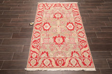 4' x 6' Hand Knotted Wool Reversible Area Rug Traditional Tan - Oriental Rug Of Houston