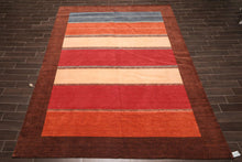 8'11" x 12' Hand Knotted Wool Oriental Area Rug Contemporary Brown - Oriental Rug Of Houston