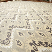 9' x 12' Hand knotted 100% Wool Oriental Area rug pile 9x12 Modern Beige - Oriental Rug Of Houston