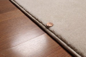 4' x 6' Modern 100% wool Pile area rug Abstract Beige - Oriental Rug Of Houston