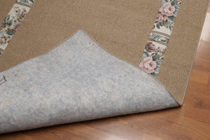 4' x 6' Modern Natural fiber 100% Sea Grass area rug Natural - Oriental Rug Of Houston