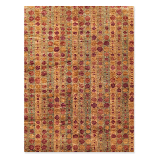 9' x 12' Hand Knotted 100% Jute Thick Pile Oriental Area Rug Modern Tan