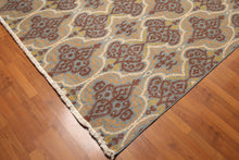 9' x 12' Hand knotted Eclectic Print Wool Full Pile Oriental Area Rug